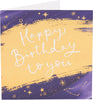 Starry Gold Foil Design From The Camden Collection Birthday Card