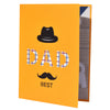 Best Dad Ever Whimsical Icons Pop Up Celebration Father's day Or Birthday Card