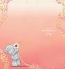 Bear Holding Up Flower Lovely Gran Mother's Day Card