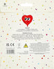Smiley Heart Design Love You Presents Valentine's Day Balloon