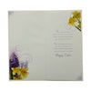 From All Of Us Lilac And Daffodils Flowers Design Easter Card