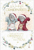 Bears In Jumpers Wonderful Grandparents Christmas Card