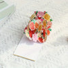 Carnation Half‑Masked 3D Pop Up Greeting Card