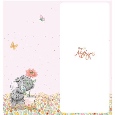 Bear Planting Plant Best Nana Mother's Day Card