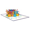 Flamingo Fiesta Happy Birthday Pop Up Card