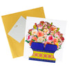 Bloom Box Carnation Fiesta 3D Pop Up Greeting Card