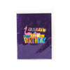 Flamingo Fiesta Happy Birthday Pop Up Card