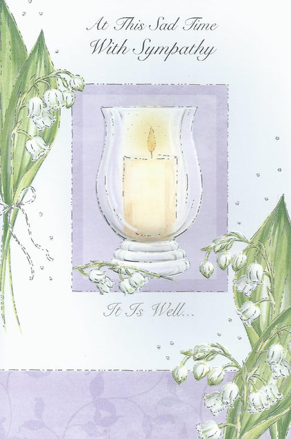 At This Sad Time With Sympathy Card
