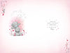 Bear Looking Up At The Moon Daddy Valentine's Day Card