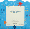 3D Pop Up Bright Stars Design Dad Father's Day Paper Wonder Card