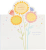 Flowers with Poem Design Grandma Birthday Card