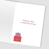 Unwrappable Fun! Contemporary 70th Birthday Card