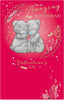 Bears Sat Together Boyfriend Valentine's Day Card