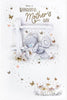 Bear Climbing Fence With Envelope Wonderful Mum Luxury Handmade Mother's Day Card
