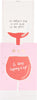 Interactive Wine Glass Design Mother's Day Card