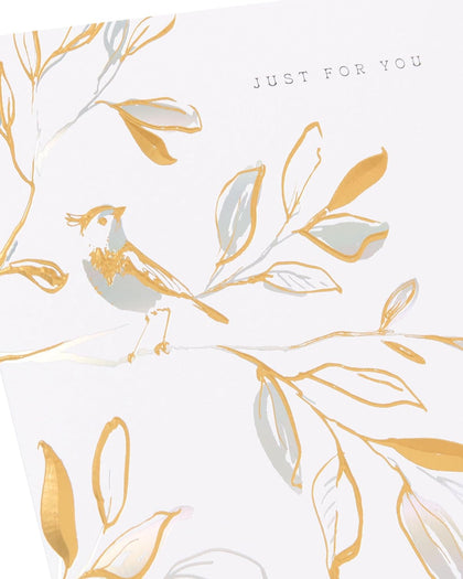 Just for You Design From The Camden Collection Open Blank Card
