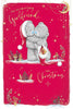 Bears Hugging Amazing Girlfriend Christmas Card