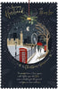 London Eye In Snow Husband Christmas Card