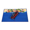 Fishing Scene 3D Pop Up Greeting Card