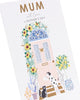 Cute Doorstep Design Mother's Day Card