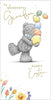 Bear With Eggs Grandson Easter Money Wallet Card