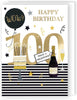 Happy Century! What A Milestone 100th Contemporary Birthday Card