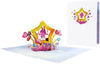 Romantic Couple Star And Hearts Design 3D Pop Up Valentine’s Day Cards