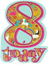 8th Birthday Card For Girls