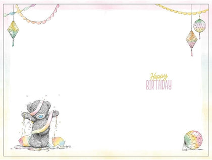 Bear Party Decorating Here's To Another Wonderful Year Of You Birthday Card