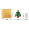 Season’s Tree of Light Christmas Pop Up Card
