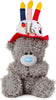 Me To You Bear with Cake Hat 16th Birthday Plush
