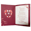 With Love To my Valentine Open Sentimental Verse Valentine's Day card