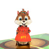 Charming Squirrel Nutty Celebration 3D Pop Up Card