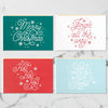 Paper Wonder 3D and Pop Up Pack of 4 in 4 Festive Designs Christmas Card