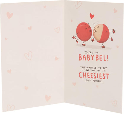 Cheese Design Valentine's Day Card