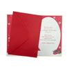 Especially For You Santa Pup & Snowflakes Christmas Card With Badge