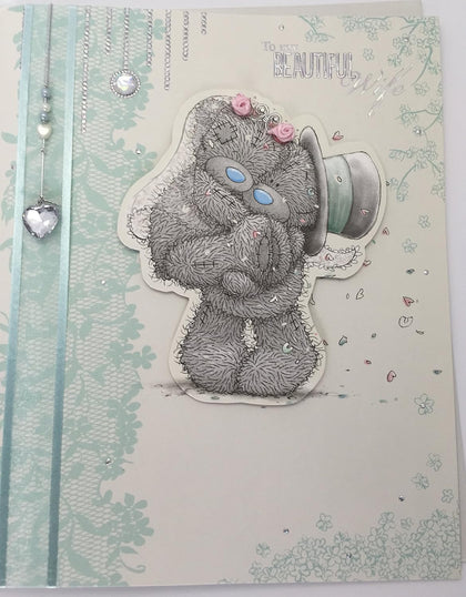 Me to You Wife On Our Wedding Day Card