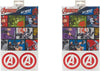 Marvel The Avengers Wrapping Paper Sheets 4 Sheets & 4 Tags