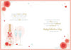 Champagne And Glasses Beautiful Girlfriend Luxury Handmade Valentine's Day Card