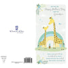 Giraffe Design with Floral Accents From Grandson Mother's Day Card