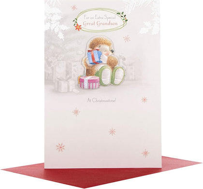 Special Great Grandson Christmas Card 
