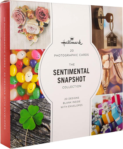 Assorted Photographic Multipack of 20 in 20 Designs Gallery Blank Cards