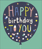 Balloon Design Birthday Card