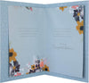 Traditional Illustrated Bottle & Glasses Design Luxury Boxed Wedding Congratulations Card