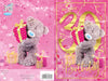 Bear Holding Gift 3D 30th Birthday Keepsake Card