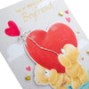 Adorable Forever Friends Design Luxury Boyfriend Valentine's Day Card