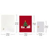 Festive Friends Money Gift Pop Up Christmas Card