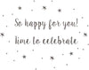 Hand-Finished General Congratulations Greeting Card