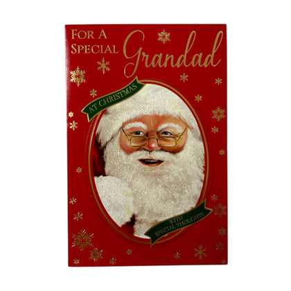 Santa Design For a Special Grandad Christmas Card