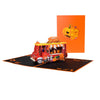 Trick-or-Treat Tour Scene 3D Pop Up Halloween Card